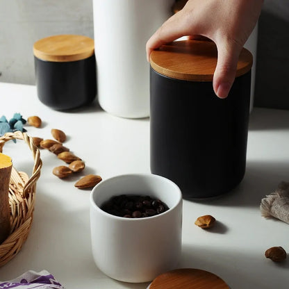 Sealed Ceramic Storage Jar